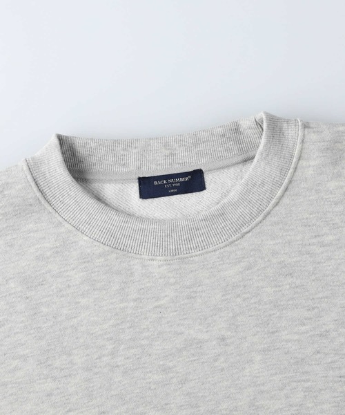 BACK NUMBER（バックナンバー）の「【WEB限定】 スーパービッグサイズ無地クルーネックスウェット／セットアップ対応（スウェット・メンズ・ブラック/ベージュ/パープル/グレー/オフホワイト/ブルー・XL/S/M/L）」の17枚目の写真