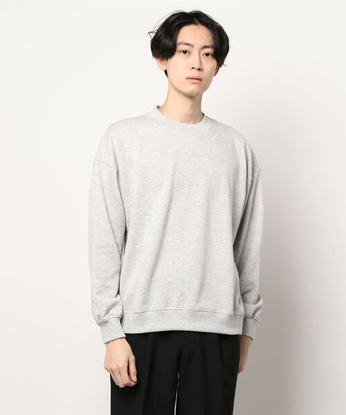 BACK NUMBER（バックナンバー）の「【WEB限定】 スーパービッグサイズ無地クルーネックスウェット／セットアップ対応（スウェット・メンズ・ブラック/ベージュ/パープル/グレー/オフホワイト/ブルー・XL/S/M/L）」の20枚目の写真