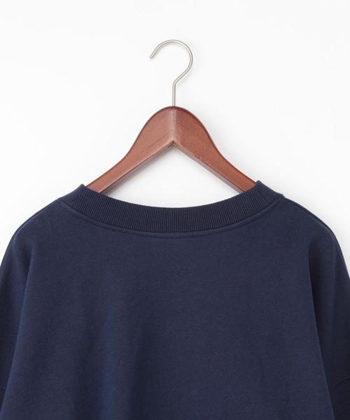 NFL（ナショナルフットボールリーグ　）の「【NFL×niko and ...】コラボ裏毛プルオーバー（スウェット・レディース・ネイビー/レッド/オフホワイト/グリーン/ナチュラル/オレンジ・FREE）」の16枚目の写真