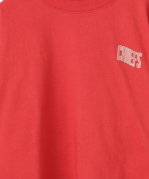 NFL（ナショナルフットボールリーグ　）の「【NFL×niko and ...】コラボ裏毛プルオーバー（スウェット・レディース・ネイビー/レッド/オフホワイト/グリーン/ナチュラル/オレンジ・FREE）」の22枚目の写真