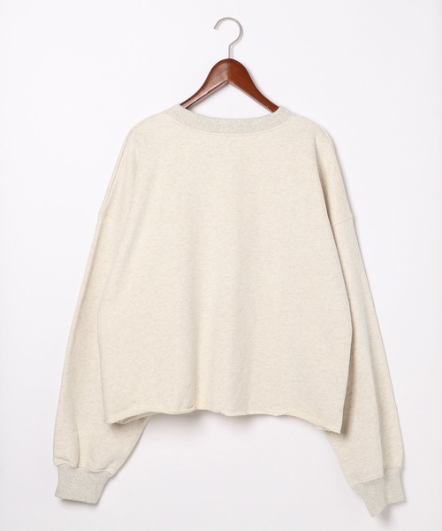 NFL（ナショナルフットボールリーグ　）の「【NFL×niko and ...】コラボ裏毛プルオーバー（スウェット・レディース・ネイビー/レッド/オフホワイト/グリーン/ナチュラル/オレンジ・FREE）」の7枚目の写真