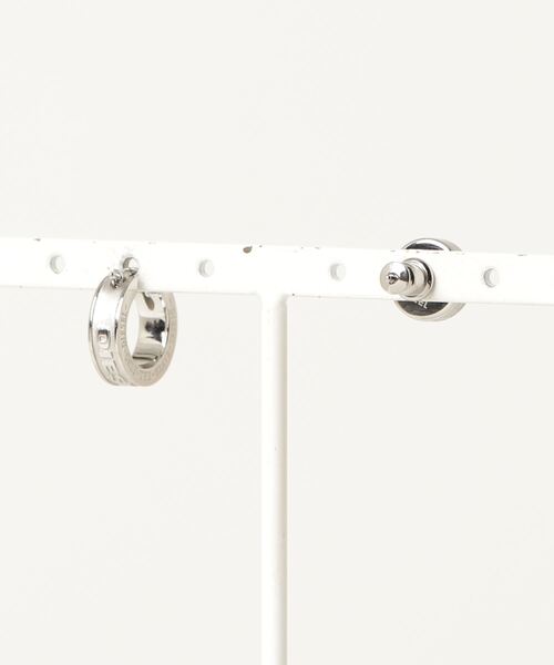 DIESEL シルバーピアス (両耳用) DIESEL ピアス ディーゼル アクセサリー メンズ シルバー