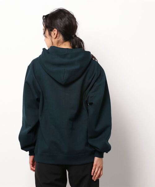 Bshop(ビショップ)の「【Handkerchief Club】裏毛スウェットフーディー WOMEN(パーカー・レディース・グレー/グリーン・0)」の4枚目の写真