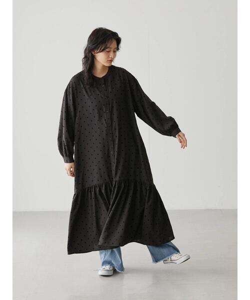 Holic ワンピース Holic アメリカンホリック のワンピース ドットフロッキーワンピース Ha21l0h0230 をセール価格で購入できます Americanドットフロッキーワンピース