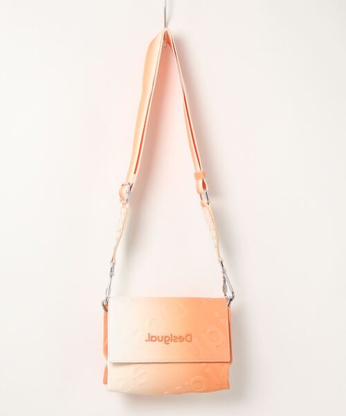 Desigual（デシグアル）の「グラデーション ミニクロスボディバッグ（ボディバッグ/ウエストポーチ・レディース・レッド/オレンジ・FREE）」の2枚目の写真