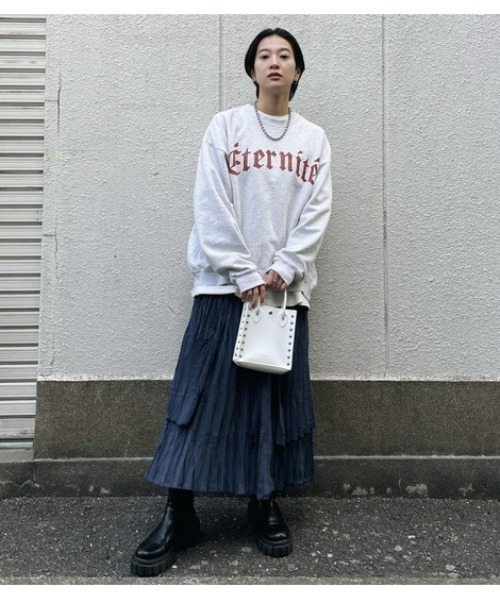 MOUSSY（マウジー）の「STUDS HANDLE バッグ（ショルダーバッグ・レディース・ホワイト/ブラック・FREE）」の5枚目の写真