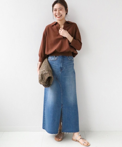 セール】スキッパーニットポロ◇（ニット/セーター）｜JOURNAL