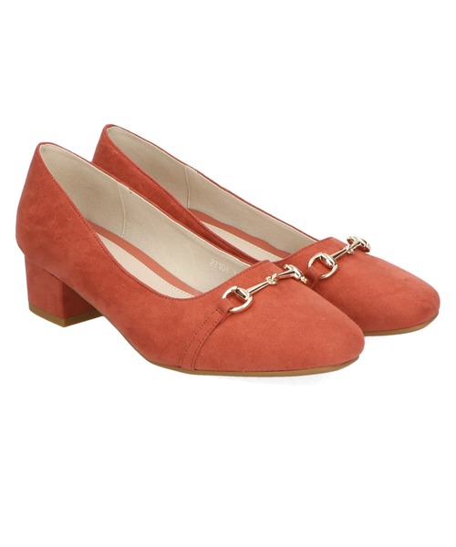 WA ORiental TRaffic（ダブルエーオリエンタルトラフィック）の「ビットモチーフスクエアトゥパンプス/22101（パンプス・レディース・ブラック/ベージュ/オレンジ・40/38/39/41/42/35/36/37/34/33/43）」の15枚目の写真