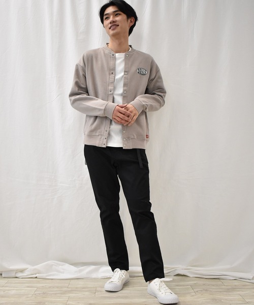 Dickies(ディッキーズ)の「<Dickies/ディッキーズ>綿100%裏毛ドットボタンカーデ(カーディガン/ボレロ・メンズ・ブラック/グレイッシュベージュ・M/L/XL)」の17枚目の写真