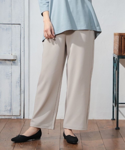 Honeys(ハニーズ)の「カットストレートパンツ(その他パンツ・レディース・ベージュ/ブルーグレー/ブラック/ラベンダー/モカ・LL/L/M)」の5枚目の写真