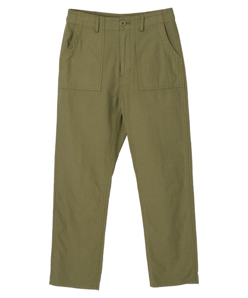 earth music&ecology（アースミュージックアンドエコロジー）の「ベイカーパンツ*（その他パンツ・レディース・カーキ/モカ・S/M）」の14枚目の写真