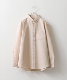 ZIP FIVE | 【ZIP FIVE】100%コットン オックスフォードボタンダウン長袖シャツ【綿素材】(シャツ/ブラウス)