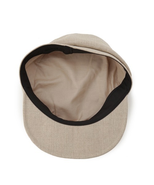 LILY BROWN（リリーブラウン）の「リネンキャスケット（キャスケット・レディース・ベージュ/ブラウン/ブラック・FREE）」の4枚目の写真