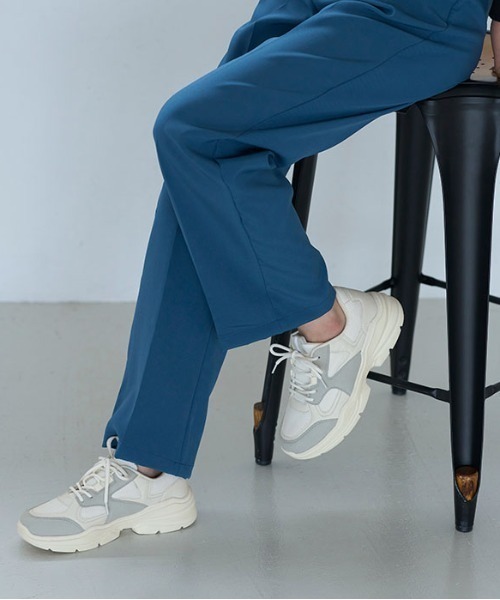 GeeRA（ジーラ）の「厚底ダッドスニーカー（スニーカー・レディース・アイボリー/グレー/ブラック・MEDIUM/LARGE/X-LARGE/SMALL）」の11枚目の写真