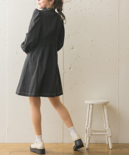 ems excite（エムズエキサイト）の「ステッチミニワンピース（ワンピース・レディース・ブラウン/グリーン/ブラック・FREE）」の12枚目の写真