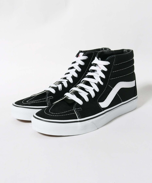 VANS(バンズ)の「VANS/ヴァンズ Sk8-Hi スニーカー ハイカット スケートハイ スケハイ(スニーカー・メンズ・ダークネイビー/ホワイト/ブラック・8/10/9/8h/9h/27.0cm/24.0cm/23.5cm/26.5cm/27.5cm/28.0cm/24.5cm/23.0cm/25.0cm/26.0cm/7h/10h/6h/5/6/7/5h)」の5枚目の写真