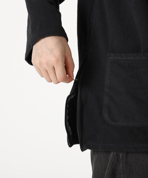 SETTO(セット)の「FISH SMOCK:フリーススモック(Tシャツ/カットソー・レディース・ブラック・XS/S)」の8枚目の写真