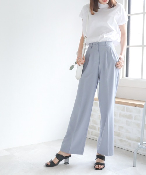 VIVIAN（ヴィヴィアン）の「ダブルツイストベルトクリアヒールミュールサンダル（サンダル・レディース・ブルー/グレー系その他7/ブラック/アイボリー・L/LL/M/S）」の16枚目の写真