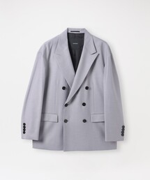 LOVELESS | ギャバストレッチ オーバーサイズ ダブルジャケット(テーラードジャケット)