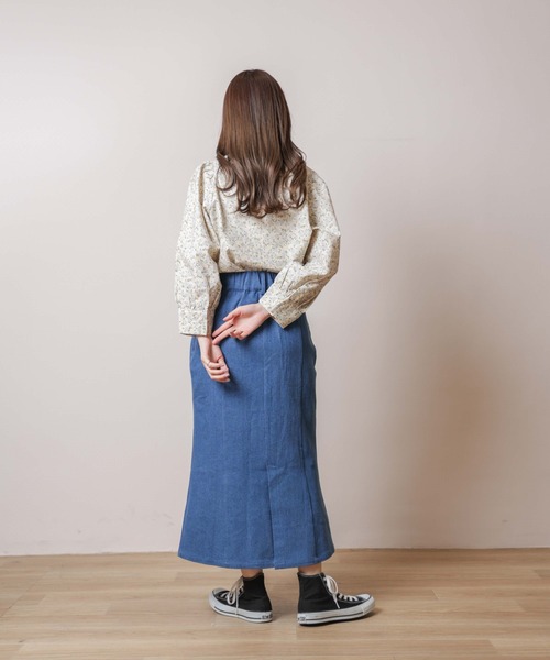 flower(フラワー)の「フラワープリントブラウス(シャツ/ブラウス・レディース・イエロー/ブルー・FREE)」の21枚目の写真