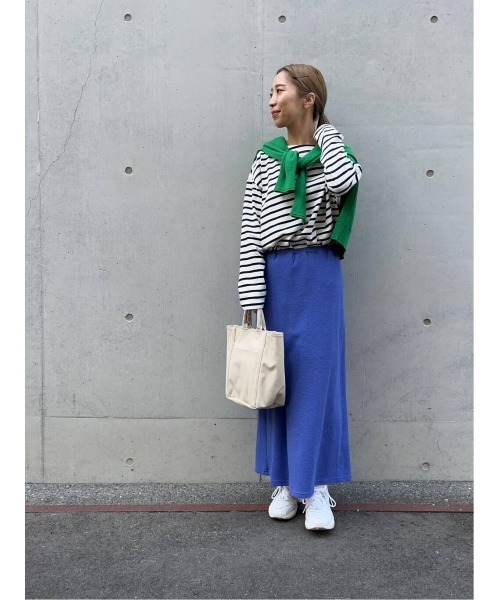 LAATO（ラート）の「COLORFUL TIGHT SKIRT（スカート・レディース・チャコールグレー/レッド/ブルー・FREE）」の12枚目の写真