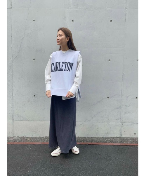 LAATO（ラート）の「COLORFUL TIGHT SKIRT（スカート・レディース・チャコールグレー/レッド/ブルー・FREE）」の10枚目の写真