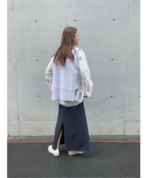 LAATO（ラート）の「COLORFUL TIGHT SKIRT（スカート・レディース・チャコールグレー/レッド/ブルー・FREE）」の9枚目の写真