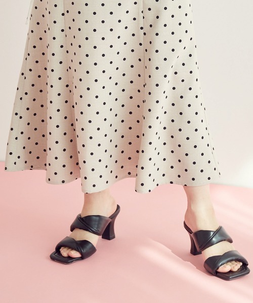 VIS（ビス）の「【セットアップ対応】リネンライクマーメイドスカート（スカート・レディース・ホワイト系その他6/ブラウン/ミント/オレンジ/ホワイト系その他5/ダークグリーン/ネイビー・M/S/L）」の17枚目の写真