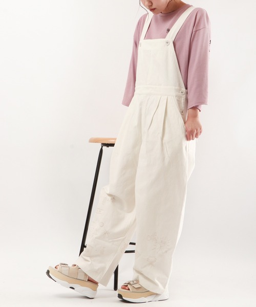 fudgeさま専用　Roughatourリネンサロペット　未使用 セール】『別注』さらさ×SENSE OF PLACE ソフトツイルジャンプ