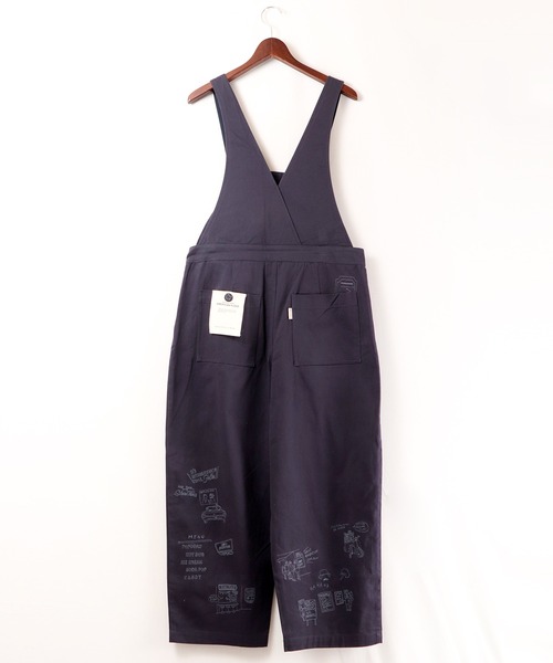 【即完売！】インディアイズビューティフル 刺繍 サロペット FUNALIVE（ファンアライブ）の「AMERICAN FUDGE 刺繍入り