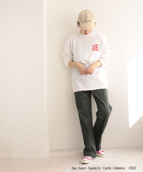 FREDY&GLOSTER(フレディアンドグロスター)の「【GOOD ROCK SPEED/グッドロックスピード】DUM-DUMS プリントロンT(Tシャツ/カットソー・レディース・オフホワイト・LARGE)」の2枚目の写真