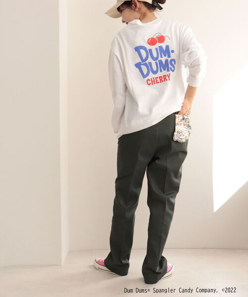FREDY&GLOSTER(フレディアンドグロスター)の「【GOOD ROCK SPEED/グッドロックスピード】DUM-DUMS プリントロンT(Tシャツ/カットソー・レディース・オフホワイト・LARGE)」の3枚目の写真