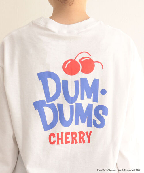 FREDY&GLOSTER(フレディアンドグロスター)の「【GOOD ROCK SPEED/グッドロックスピード】DUM-DUMS プリントロンT(Tシャツ/カットソー・レディース・オフホワイト・LARGE)」の9枚目の写真
