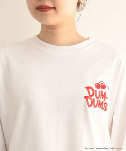 FREDY&GLOSTER(フレディアンドグロスター)の「【GOOD ROCK SPEED/グッドロックスピード】DUM-DUMS プリントロンT(Tシャツ/カットソー・レディース・オフホワイト・LARGE)」の10枚目の写真