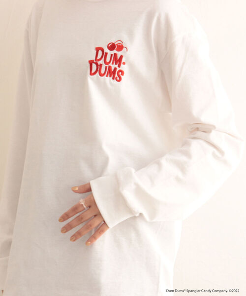 FREDY&GLOSTER(フレディアンドグロスター)の「【GOOD ROCK SPEED/グッドロックスピード】DUM-DUMS プリントロンT(Tシャツ/カットソー・レディース・オフホワイト・LARGE)」の11枚目の写真