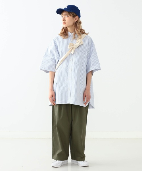 YUYA × BeAMS DOT(ユウヤバイビームスドット)の「YUYA × BeAMS DOT / B.刺繍 ベースボールキャップ(キャップ・メンズ・ブルー/グリーン/ベージュ/ネイビー・FREE)」の12枚目の写真