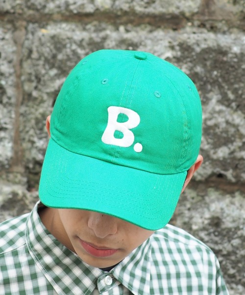 YUYA × BeAMS DOT(ユウヤバイビームスドット)の「YUYA × BeAMS DOT / B.刺繍 ベースボールキャップ(キャップ・メンズ・ブルー/グリーン/ベージュ/ネイビー・FREE)」の18枚目の写真
