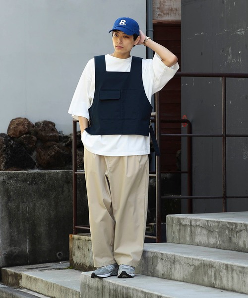 YUYA × BeAMS DOT(ユウヤバイビームスドット)の「YUYA × BeAMS DOT / B.刺繍 ベースボールキャップ(キャップ・メンズ・ブルー/グリーン/ベージュ/ネイビー・FREE)」の19枚目の写真