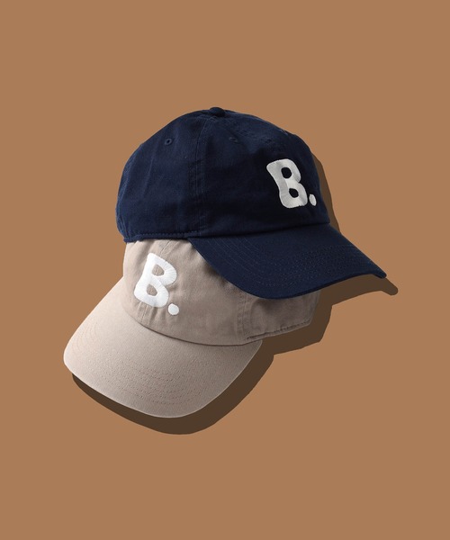 YUYA × BeAMS DOT(ユウヤバイビームスドット)の「YUYA × BeAMS DOT / B.刺繍 ベースボールキャップ(キャップ・メンズ・ブルー/グリーン/ベージュ/ネイビー・FREE)」の21枚目の写真