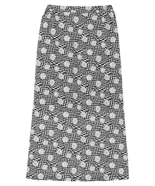 Sugar spoon（シュガースプーン）の「■SS LIBERTYptチェッカードローズ スカート（スカート・レディース・ブラック/イエロー・FREE）」の21枚目の写真