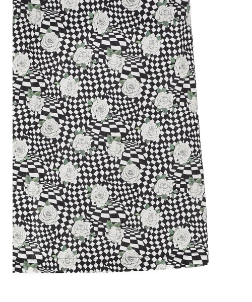 Sugar spoon（シュガースプーン）の「■SS LIBERTYptチェッカードローズ スカート（スカート・レディース・ブラック/イエロー・FREE）」の14枚目の写真