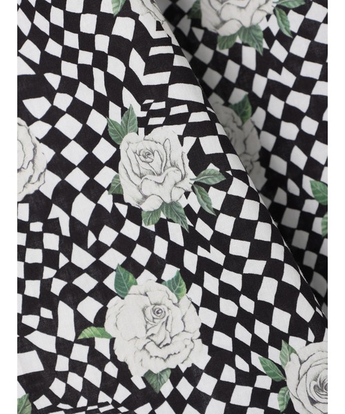 Sugar spoon（シュガースプーン）の「■SS LIBERTYptチェッカードローズ スカート（スカート・レディース・ブラック/イエロー・FREE）」の17枚目の写真