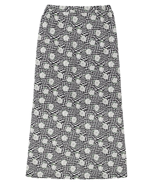 Sugar spoon（シュガースプーン）の「■SS LIBERTYptチェッカードローズ スカート（スカート・レディース・ブラック/イエロー・FREE）」の18枚目の写真