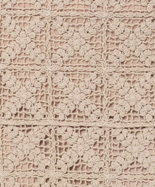 mysty woman(ミスティウーマン)の「モチーフシシュウスカート 275424(スカート・レディース・ブラック/ベージュ/アイボリー・FREE)」の20枚目の写真