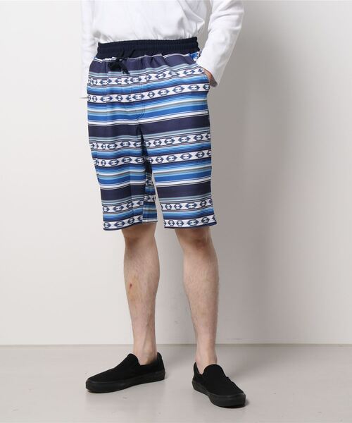 STYLEBLOCK（スタイルブロック）の「型押しワッフル総柄プリントショーツ（その他パンツ・メンズ・ブラック系その他2/ホワイト系その他/ブルー系その他2/ブルー系その他3/ホワイト系その他2/ブラック系その他3/ブルー系その他/ブラック系その他/ホワイト/ブラック/ネイビー・L/M/LL）」の9枚目の写真