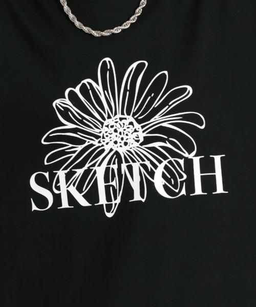 cepo(セポ)の「フラワーグラフィックTee(Tシャツ/カットソー・レディース・ブラック/ホワイト系その他/オフホワイト/ホワイト×グリーン・M)」の11枚目の写真