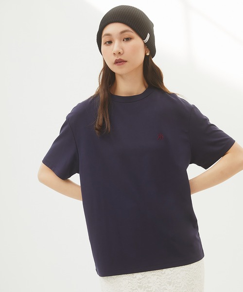 RANDEBOO（ランデブー）の「Classic Tee（Tシャツ/カットソー・レディース・ホワイト/ネイビー/グリーン・FREE）」の16枚目の写真