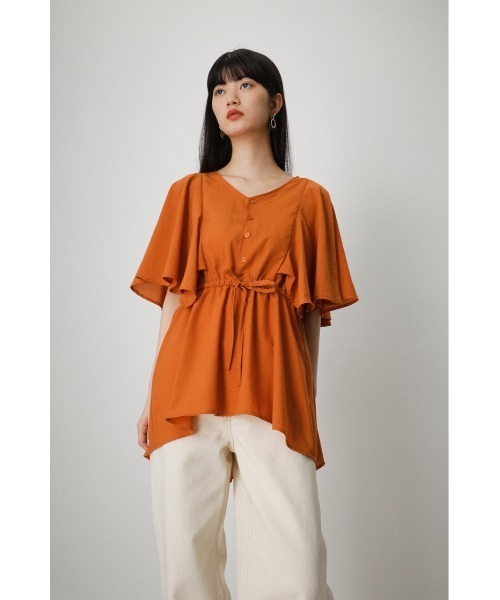 AZUL by moussy（アズールバイマウジー）の「FLARE SLEEVE PEPLUM