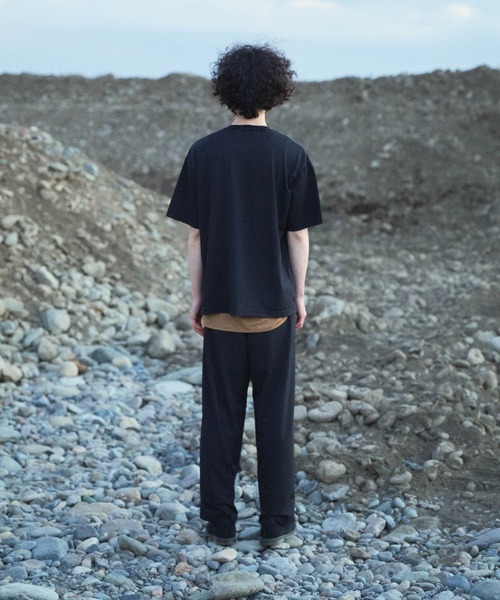 Iroquois（イロコイ）の「MOONTOP TUCK STITCH T（Tシャツ/カットソー・メンズ・ブラック/パープル/ブラウン/グリーン・1/2/3）」の8枚目の写真