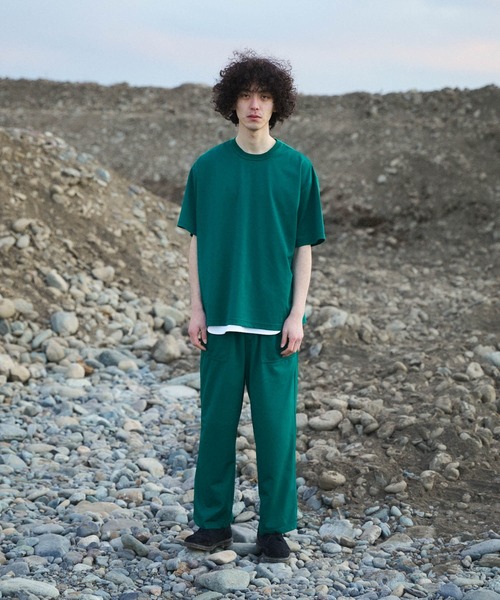 Iroquois（イロコイ）の「MOONTOP TUCK STITCH T（Tシャツ/カットソー・メンズ・ブラック/パープル/ブラウン/グリーン・1/2/3）」の16枚目の写真